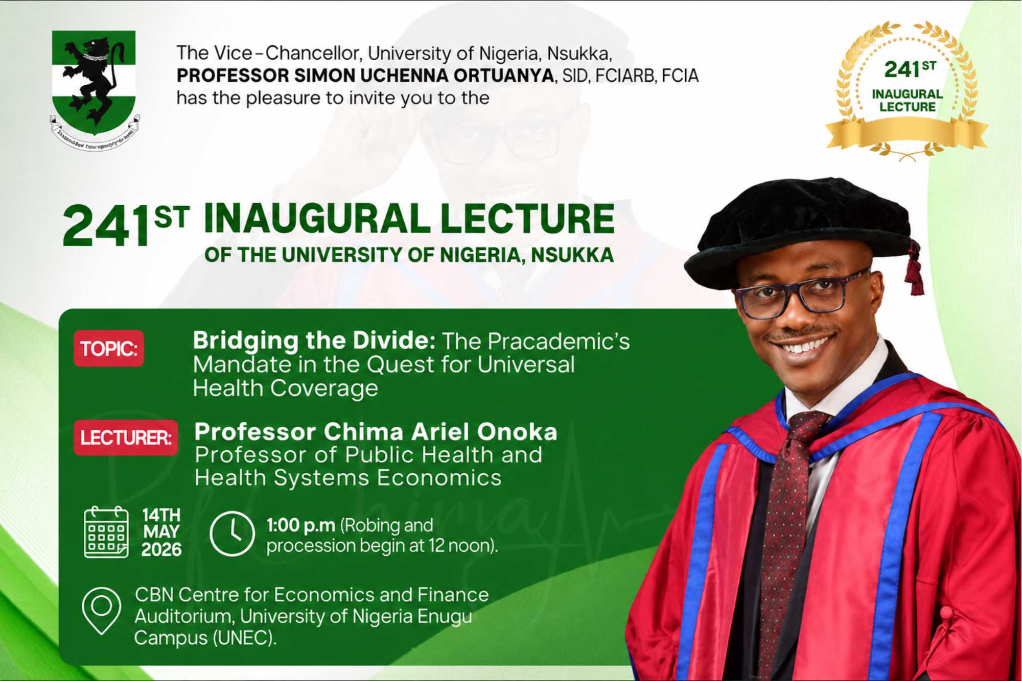 Inaugural Lecture